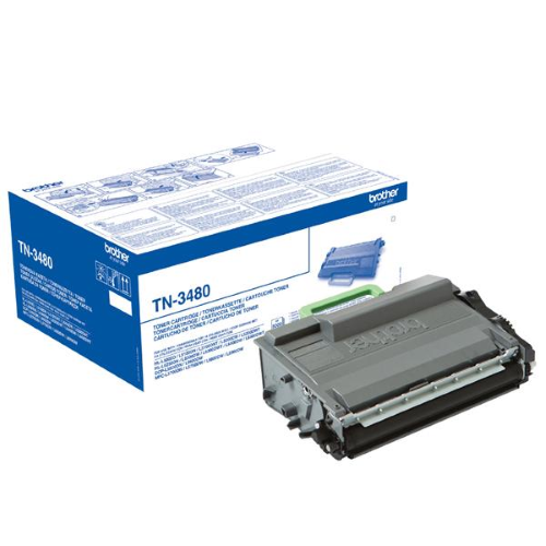 BROTHER TN-3480 TONER NERO ALTA CAPACITA' 8.000 PAGINE